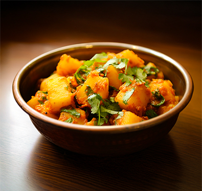  Aloo Bhindi 