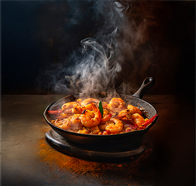  Chef Damu Special Palamilaga Prawn Ghee Roast 