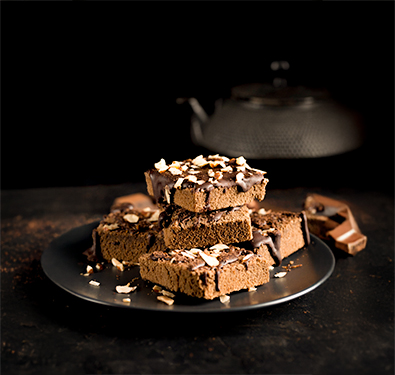  Nutty Dark Chocolate Brownie 
