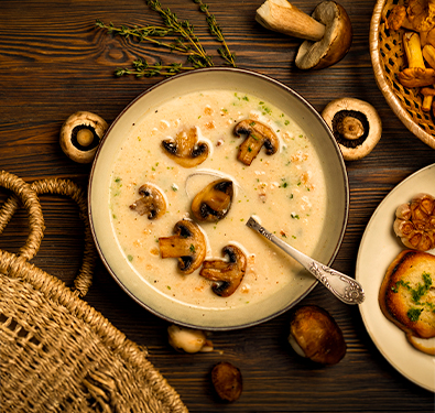  Roasted Mushroom Soup 