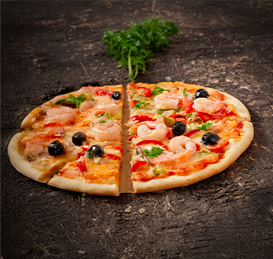  Sea Food Pizza 