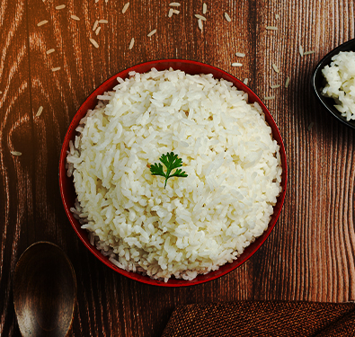  Steamed Rice 
