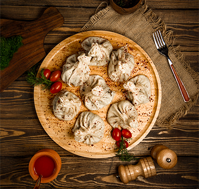  Chicken Momos 