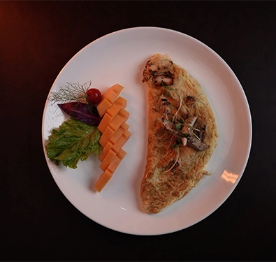  Chicken Omelette 