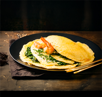  Prawn Omelette 