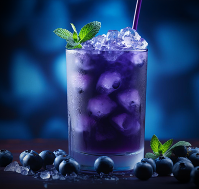  Blue Berry Mojito 