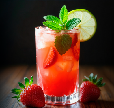  Strawberry Mojito 